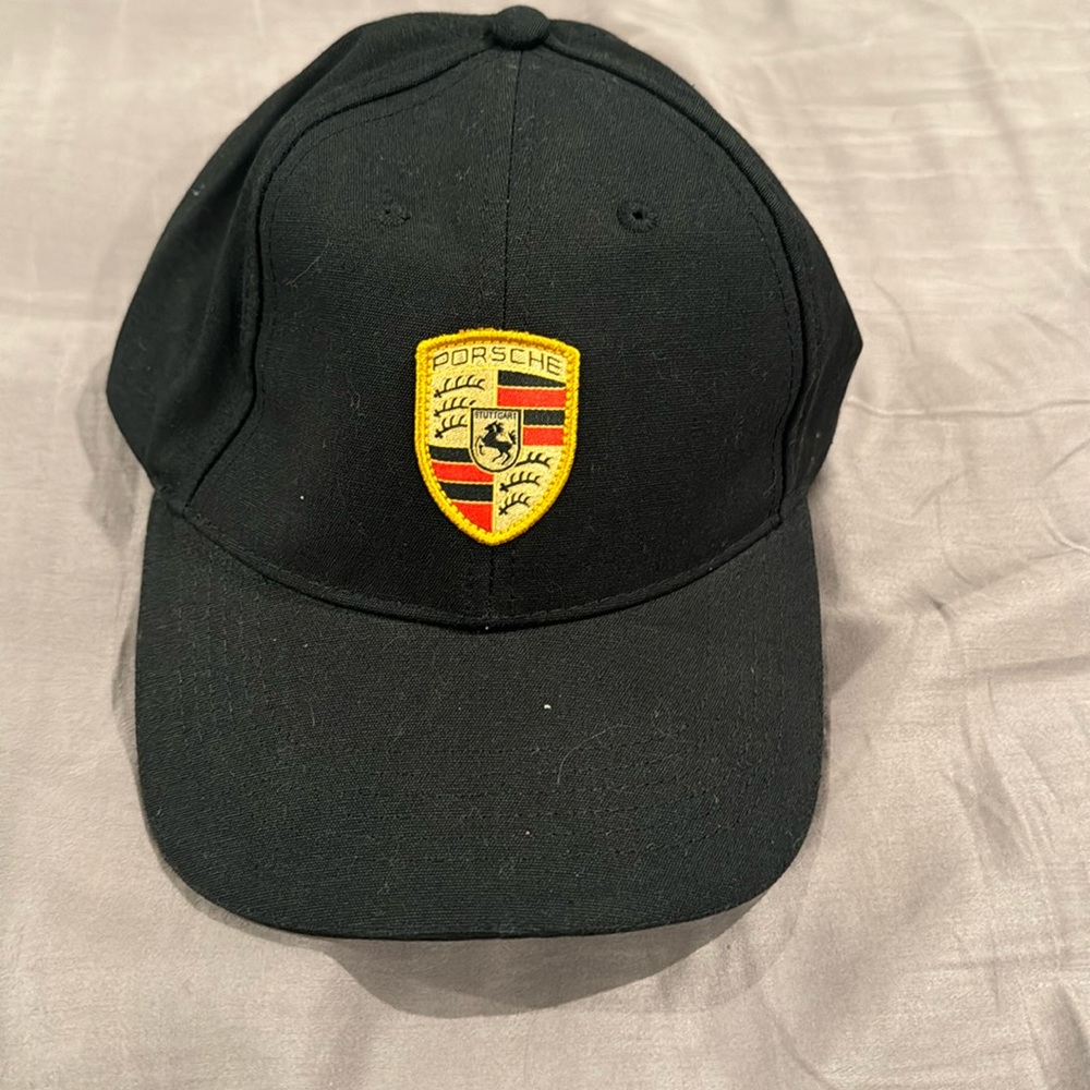 Porsche men hat black